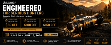 Summer Hunting Season Starts Early: Save Up to $150 on PANORA Thermal Optics